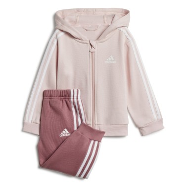 Βρεφικό Σετ Φόρμας Ροζ - adidas Sportswear Essentials
