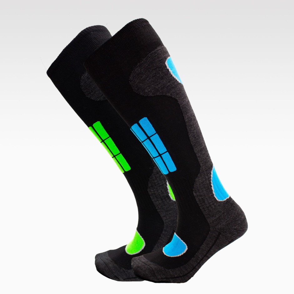 GSA THERMAL SOCKS 2PP 811981-51 ASSORTED Colorful