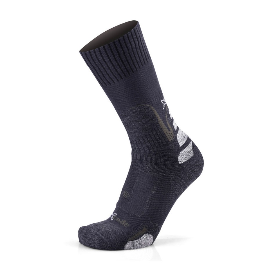 Κάλτσες Ανθρακί - Xcode Mountain Wool-Tec