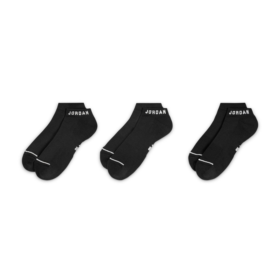 Socks Black - Jordan Everyday No-Show Socks 3 Pairs