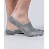 GSA ORGANICPLUS MENS ULTRALIGHT PERFORMANCE NO SHOW 6PACK 8119104-WHITE-GRAY-BLACK Colorful Image 1
