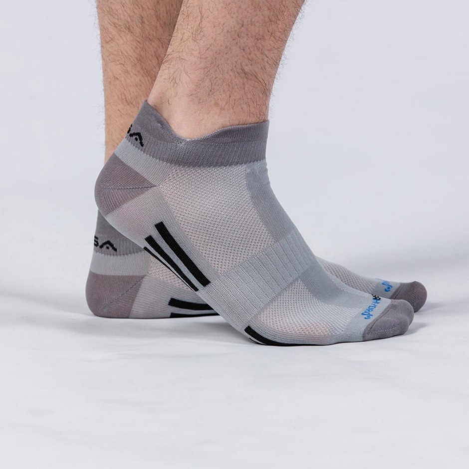 GSA HYDRO MENS ULTRALIGHT HIGH PERFORMANCE LOW CUT 6PACK 8119109-WHITE-GRAY-BLACK Colorful