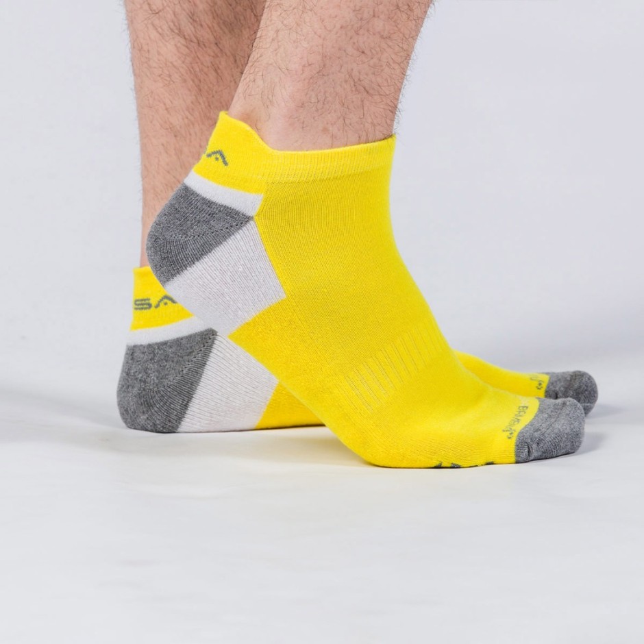 GSA BAMBOO MENS EXTRA CUSHIONED PERFORMANCE LOW CUT 6PACK ΠΟΛΥΧΡΩΜΟ