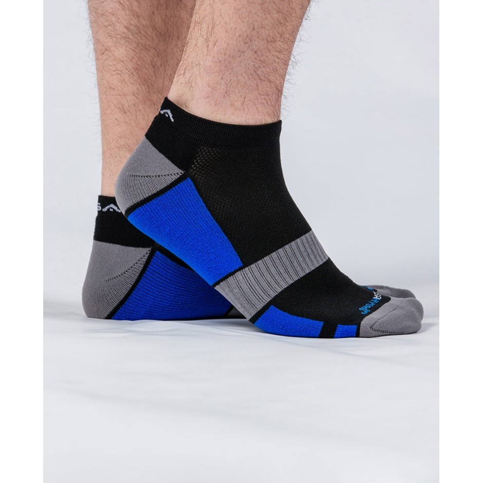 GSA HYDRO MENS EXTRA CUSHIONED HIGH PERFORMANCE LOW CUT 6PACK  Μαύρο