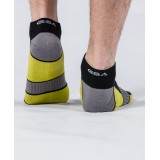 GSA HYDRO MENS EXTRA CUSHIONED HIGH PERFORMANCE LOW CUT 6PACK 8119110-BLACK/ORAN-YELL-BLUE Black Image 2