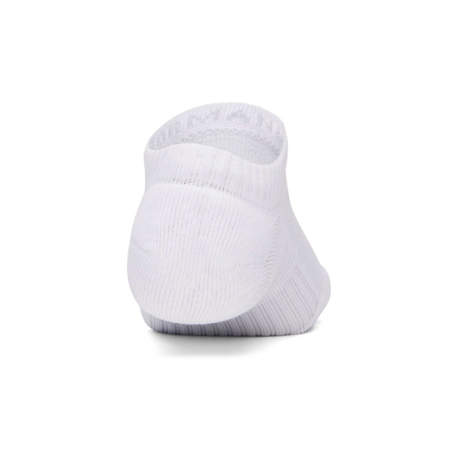 Κάλτσες Λευκές - Under Armour Performance Cotton 3-Pack No Show