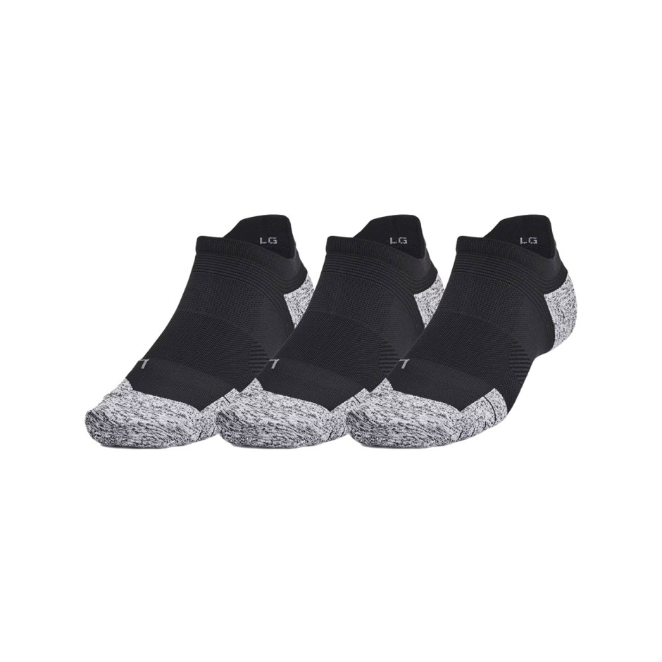 UNDER ARMOUR VELOCITI RUN CUSH 3PK NS 1387044-001 Black