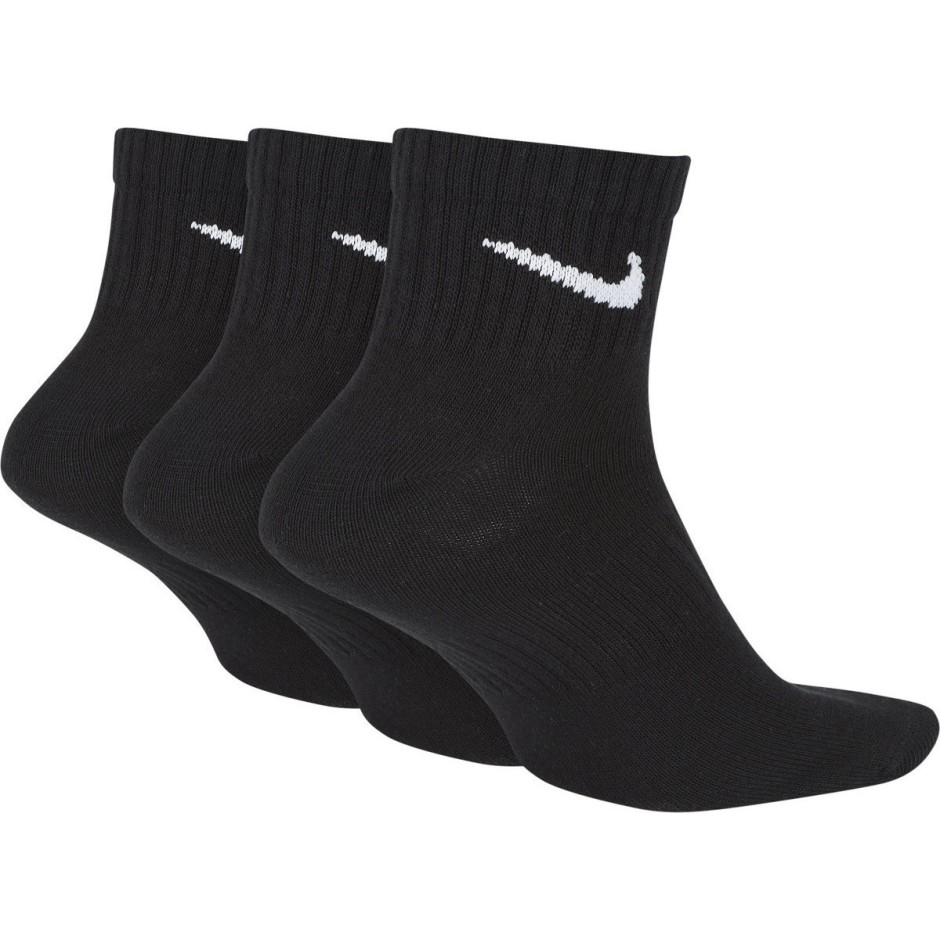 Κάλτσες Προπόνησης Μαύρες - Nike Everyday Cushion Ankle
