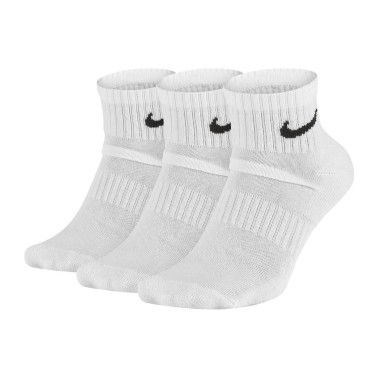 Κάλτσες Προπόνησης Λευκές - Nike Everyday Cushion Ankle