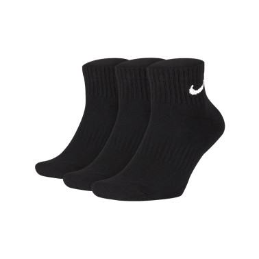 Κάλτσες Προπόνησης Μαύρες - Nike Everyday Cushion Ankle
