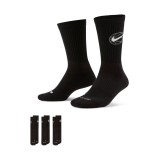 NIKE EVERYDAY CREW DA2123-010 Μαύρο Εικόνα 