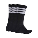 Κάλτσες Μαύρες - adidas Performance 3-Stripes Cushioned Sportswear Crew 3 Pairs Εικόνα 0