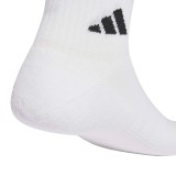 Κάλτσες Λευκές - adidas Performance Cushioned Sportswear Ankle 3 Pairs Εικόνα 1
