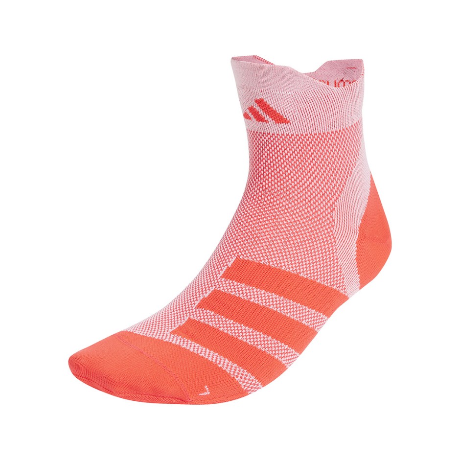 Κάλτσες για Τρέξιμο Κόκκινες - adidas Performance RUNxADIZERO