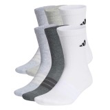 Κάλτσες Πολύχρωμες - adidas Performance Cushioned Crew 6 Pairs Εικόνα 