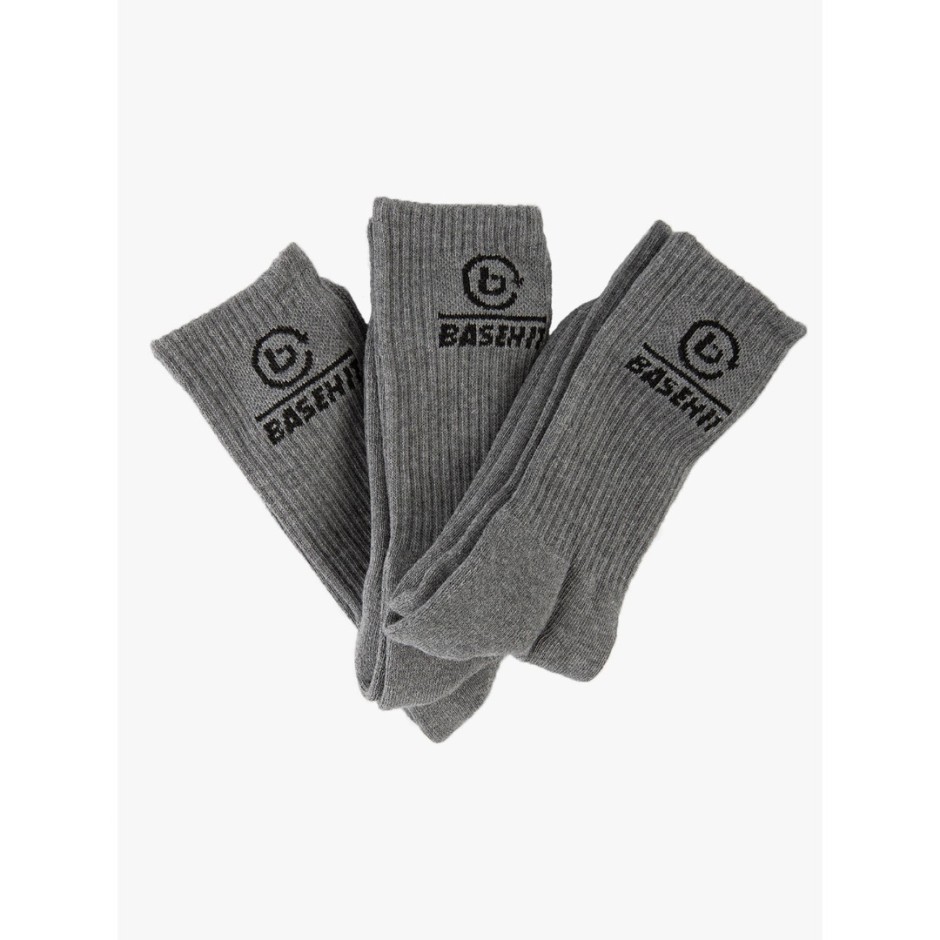 BASEHIT 3PACK 212.BU08.04-GREY ML Grey