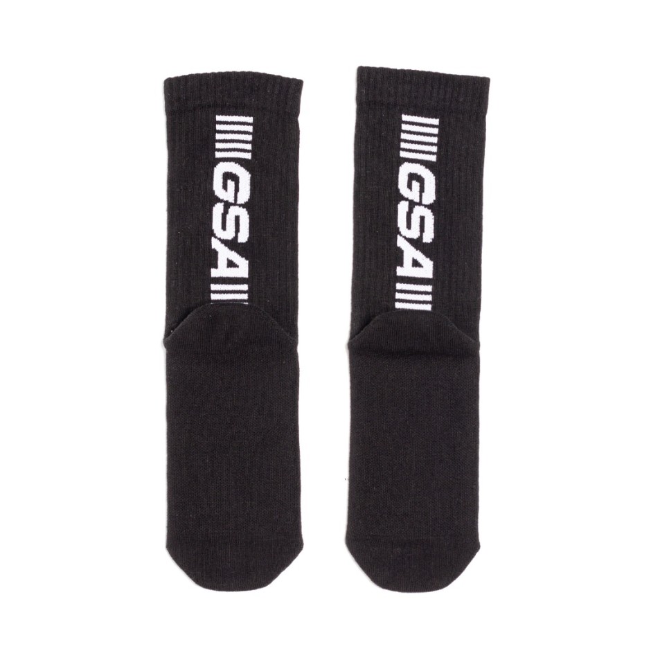 GSA SUPERLOGO CREW SOCKS 81-1900-01 Μαύρο