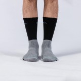 GSA ORGANICPLUS MENS FULLY CUSHIONED PERFORMANCE CREW 6PACK 8119105-BLACK Black Image 0
