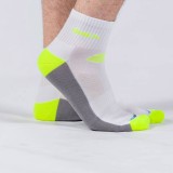 GSA HYDRO MENS EXTRA CUSHIONED HIGH PERFORMANCE QUARTER 6PACK 8119111-WHITE/RED-GREEN-BLUE White Image 1