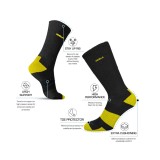 GSA HYDRO MENS EXTRA CUSHIONED HIGH PERFORMANCE CREW 6PACK 8119112-BLACK MULTI Black Image 4