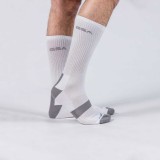 GSA HYDRO MENS EXTRA CUSHIONED HIGH PERFORMANCE CREW 6PACK 8119112-WHITE-GRAY-BLACK Colorful Image 3