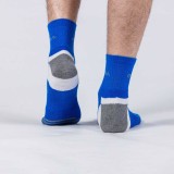 GSA BAMBOO MENS EXTRA CUSHIONED PERFORMANCE QUARTER 6PACK 8119114-YELLOW-BLUE-GREEN MULTI Image 2