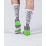 GSA BAMBOO MENS EXTRA CUSHIONED PERFORMANCE CREW 6PACK 8119115-WHITE/YEL-BLUE-GREEN White Image 1