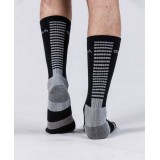 GSA BAMBOO MENS EXTRA CUSHIONED PERFORMANCE CREW 6PACK 8119115-WHITE-GRAY-BLACK Colorful Image 0