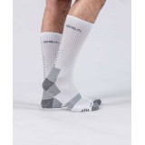 GSA BAMBOO MENS EXTRA CUSHIONED PERFORMANCE CREW 6PACK 8119115-WHITE-GRAY-BLACK Colorful Image 1