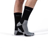 GSA ORGANICPLUS MENS FULLY CUSHIONED PERFORMANCE CREW 6PACK 8119105-BLACK Black Image 
