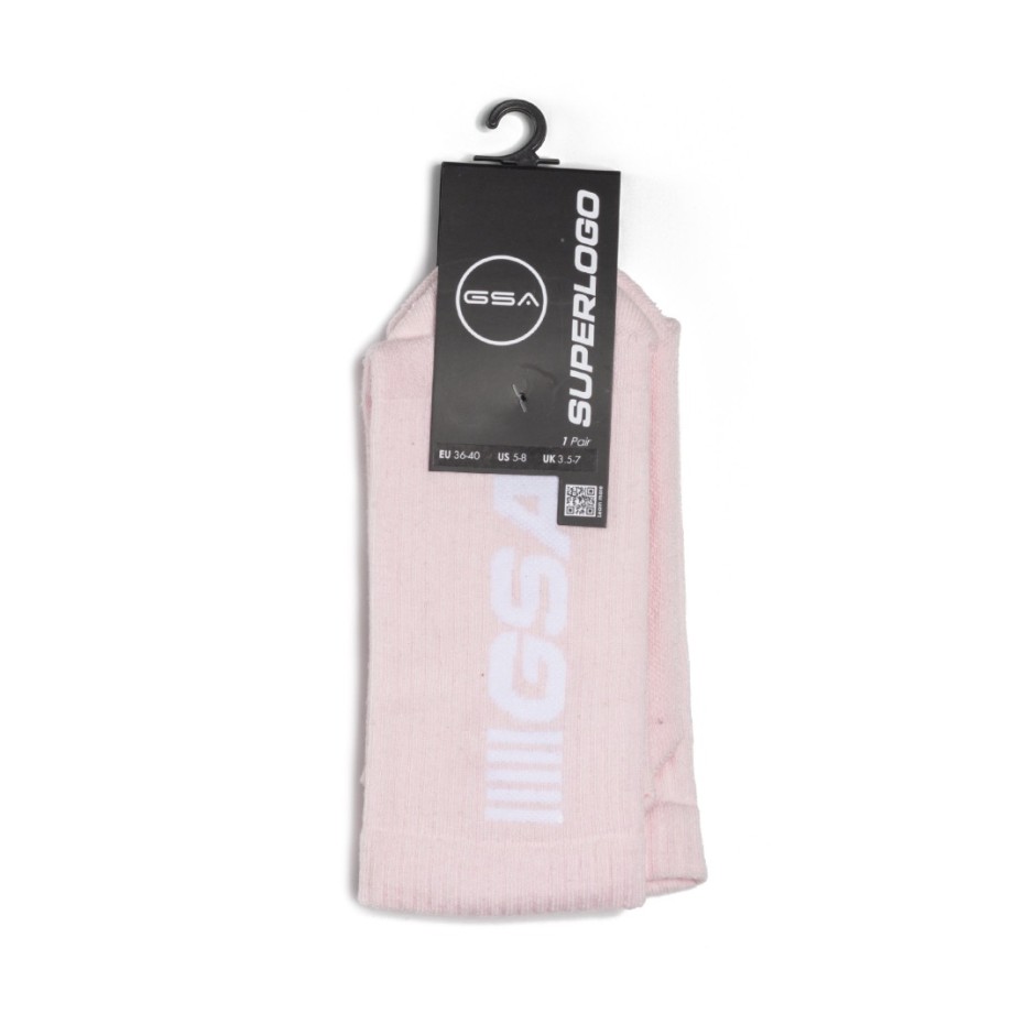 GSA SUPERLOGO CREW SOCKS 81-1900-12 Pink