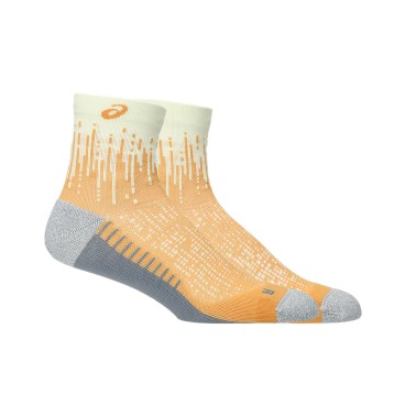 Κάλτσες για Τρέξιμο Πορτοκαλί - ASICS PERFORMANCE RUN QUARTER SOCK 