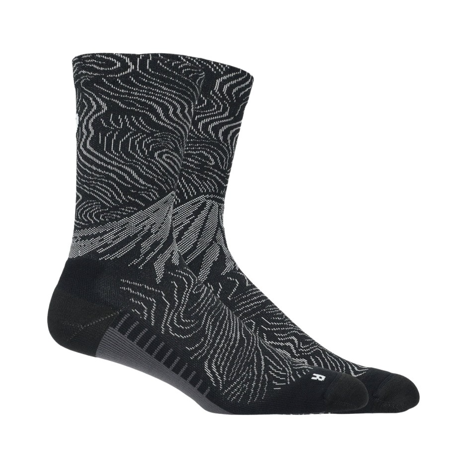 Trail Running Socks Black - ASICS FUJITRAIL GRAPHIC CREW
