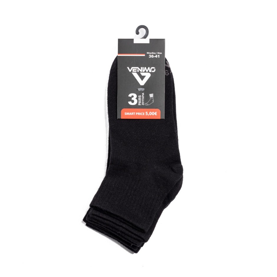 VENIMO HALF 3PP 324USK-503-071 Black