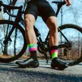 Κάλτσες για Τρέξιμο Μαύρες - INCYLENCE High-Cut Ultralight Strides Εικόνα 1