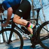 Κάλτσες για Τρέξιμο Μαύρες - INCYLENCE High-Cut Ultralight Strides Εικόνα 2