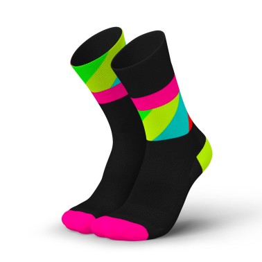 INCYLENCE HIGH-CUT ULTRALIGHT STRIDES 0102562-BLACK PINK CANARY Black