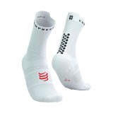 COMPRESSPORT PRO RACING SOCKS V4.0 RUN HIGH (7512) XU00046B0013-WHITE/BLACK White Image 