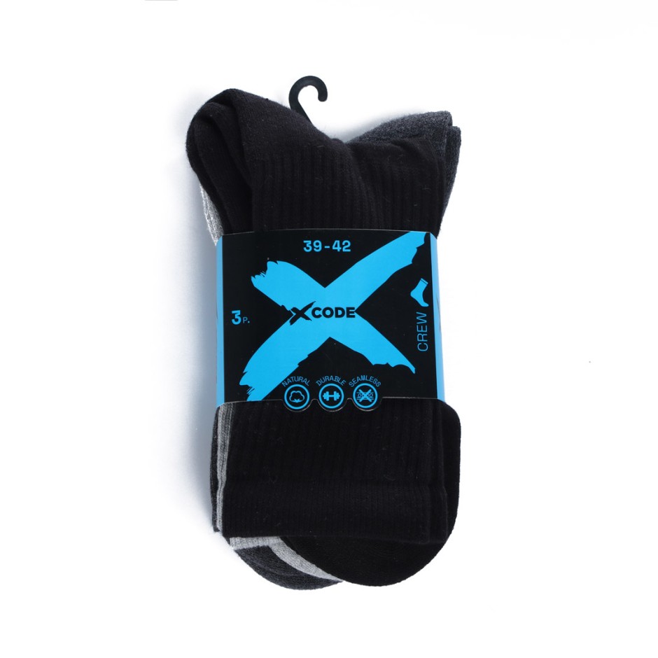 XCODE 3P.TENNIS 04500-BLK/GRAPHITE/GREY Colorful