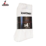 ΚΑΛΤΣΕΣ ZAKCRET BASIC 4PP 431704 Λευκό Εικόνα 0