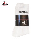 ΚΑΛΤΣΕΣ ZAKCRET BASIC 4PP 431704 Λευκό