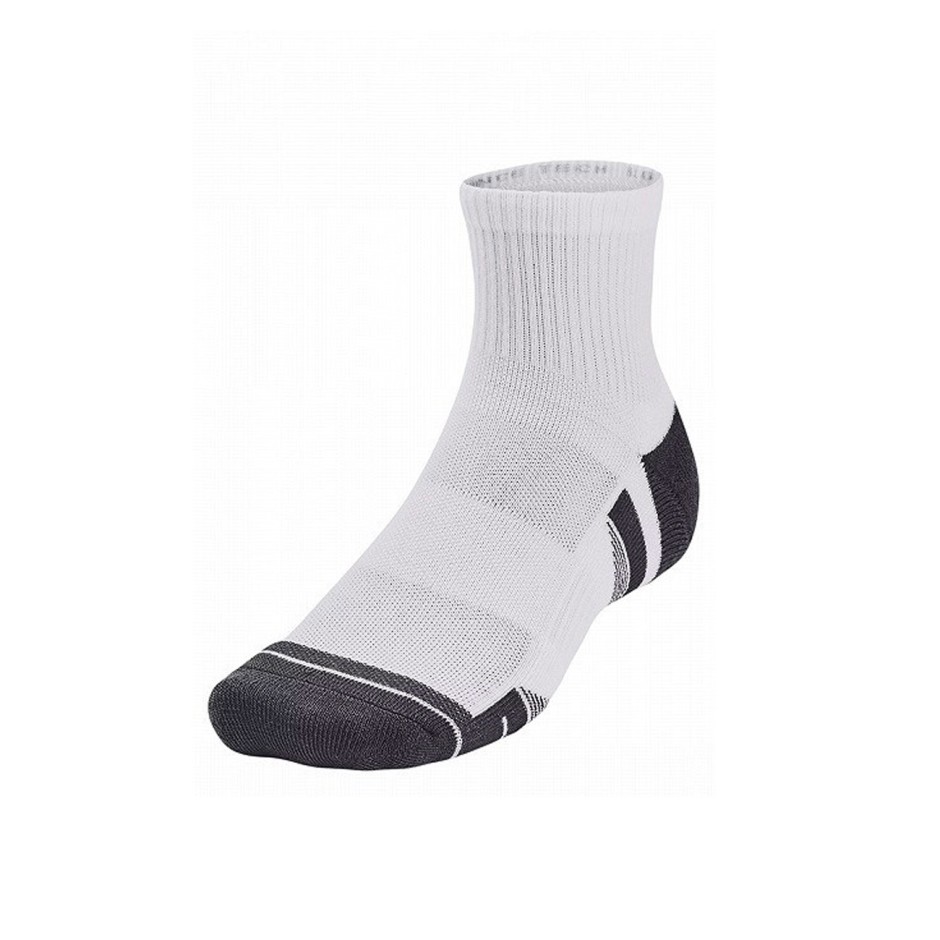 UNDER ARMOUR PERFORMANCE TECH 3PK QTR 1379510-100 White