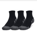Κάλτσες Μαύρες - Under Armour Performance Cotton 3-Pack Quarter Εικόνα 2