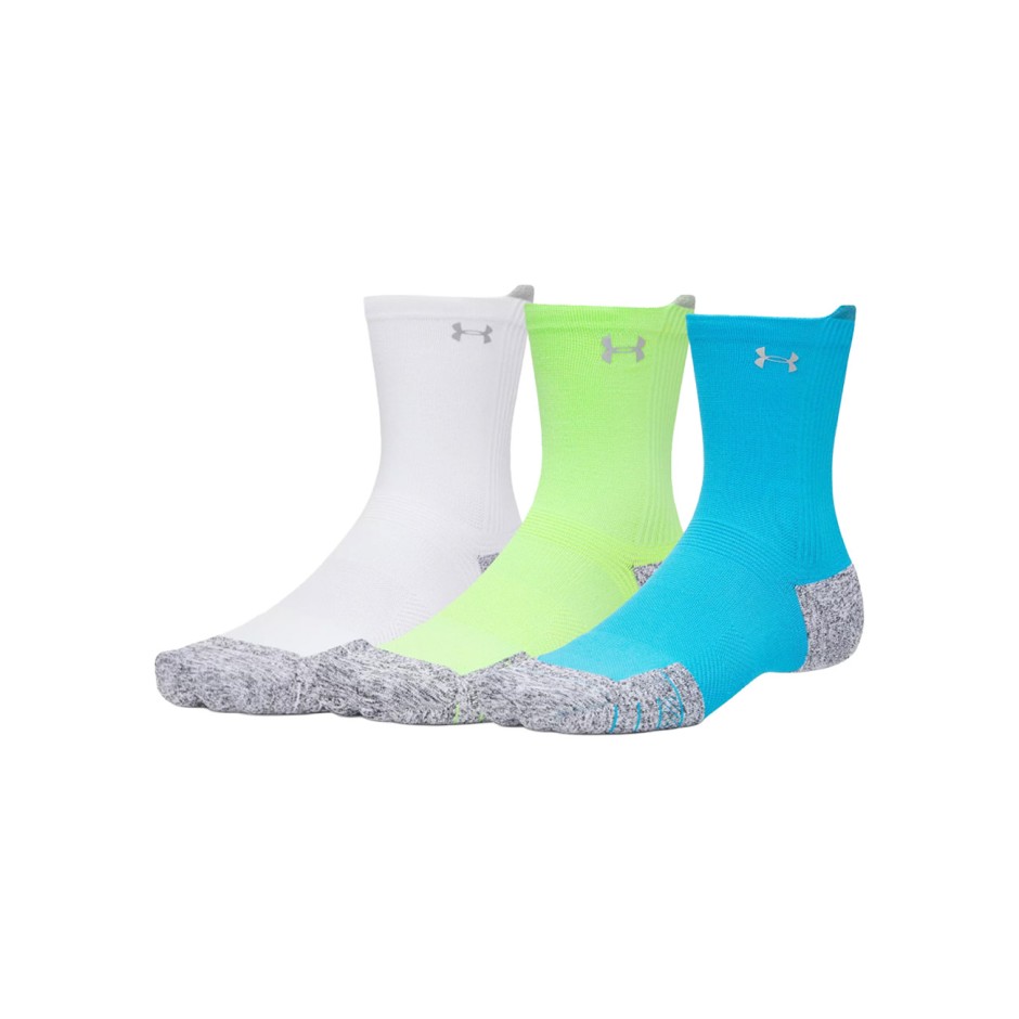 Κάλτσες για Τρέξιμο Πολύχρωμες - Under Armour ArmourDry Run Cushion 3-Pack