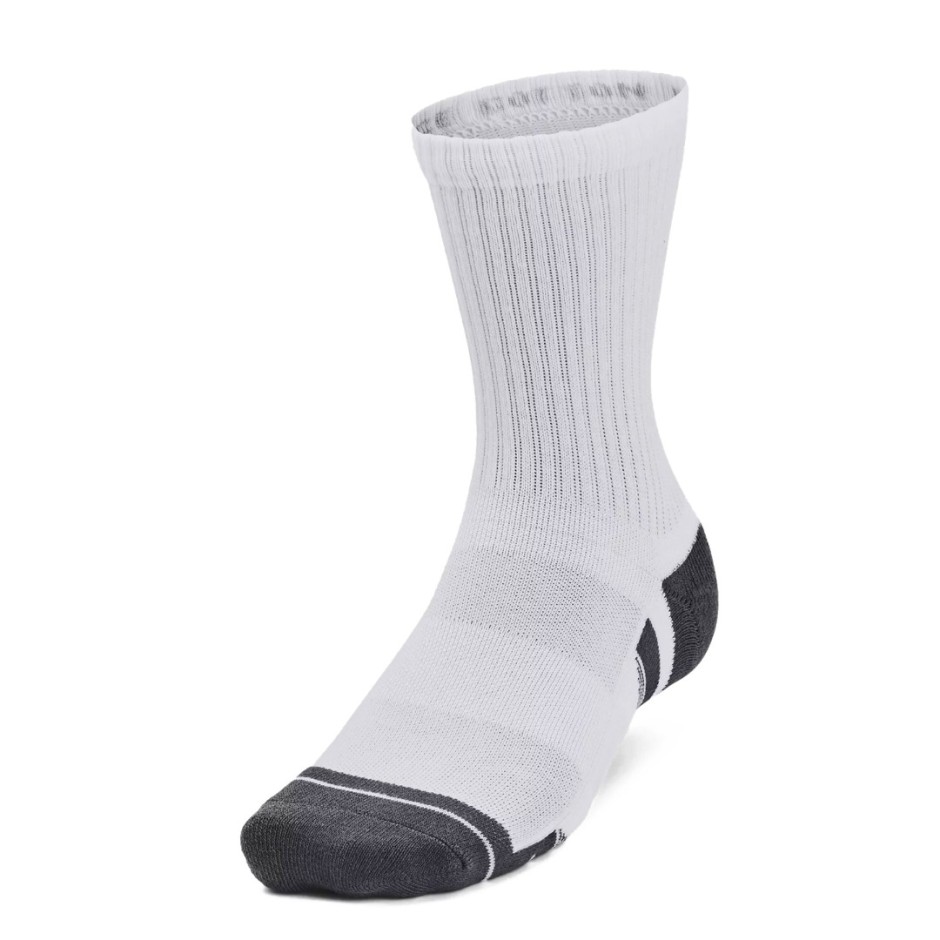 UNDER ARMOUR PERFORMANCE COTTON 3PK MID 1379530-100 White