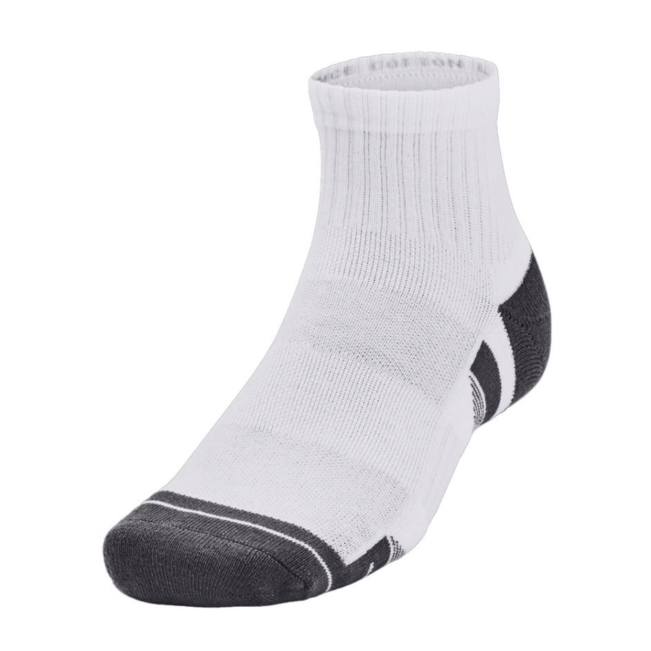 Κάλτσες Λευκές - Under Armour Performance Cotton 3-Pack Quarter