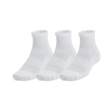 UNDER ARMOUR UNISEX TC 3PK QTR 1386372-100 White Image 
