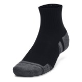 Κάλτσες Μαύρες - Under Armour Performance Cotton 3-Pack Quarter Εικόνα 