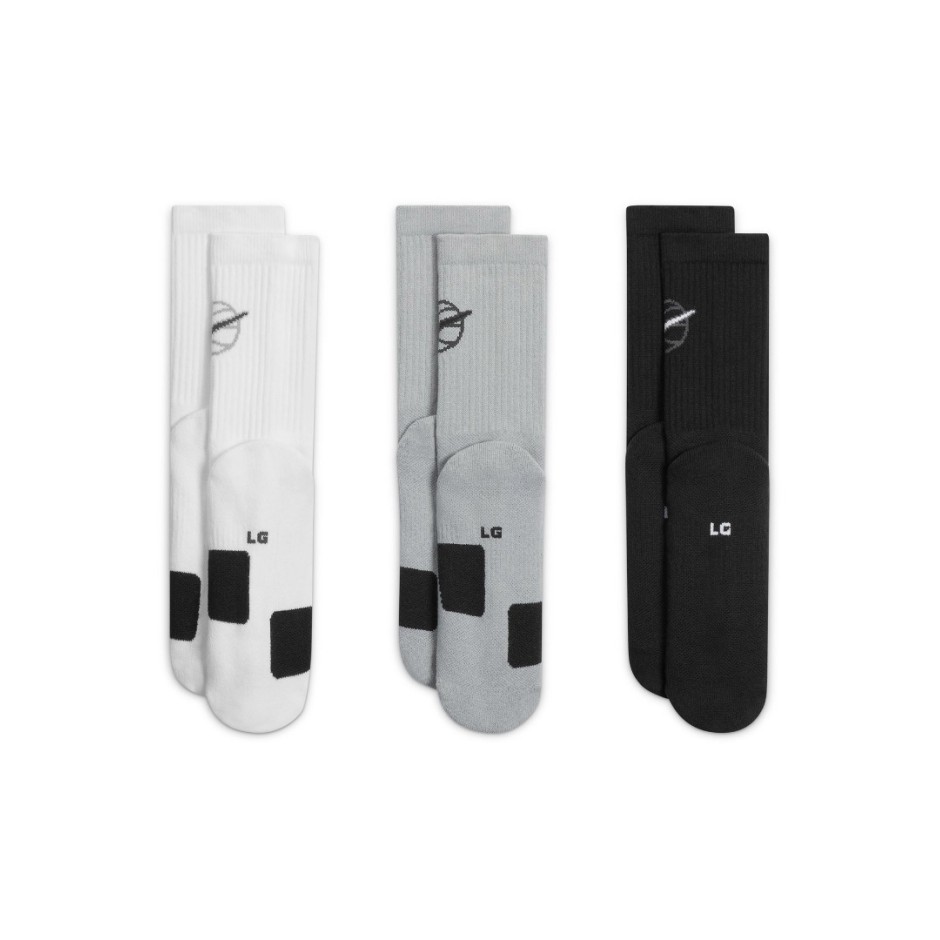 Nike Everyday Crew Πολύχρωμο - Unisex Κάλτσες 