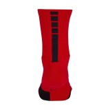 NIKE ELITE CREW BASKETBALL SOCKS SX7622-657 Κόκκινο Εικόνα 2